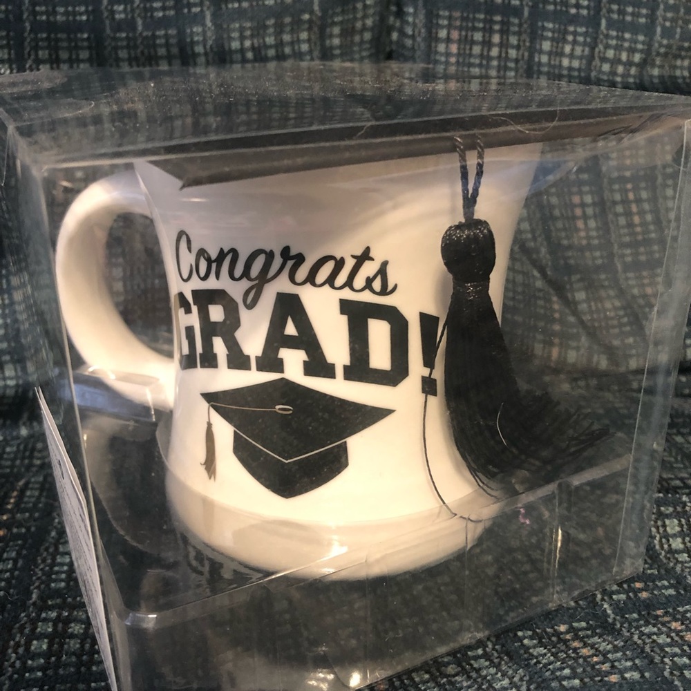 Graduation tassel mug new in box